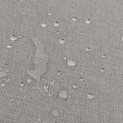 Mendler Lot de 2 chaises de jardin - Gris