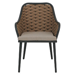 Mendler Chaises de jardin - Beige pas cher