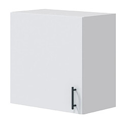 Pegane Meuble haut de cuisine 1 porte - Blanc mat