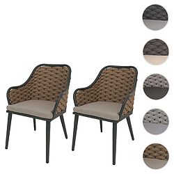 Mendler Chaises de jardin - Beige