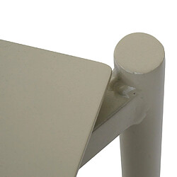 Mendler Table de jardin rectangulaire - Vert clair