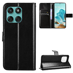 Moto Edge 60 Fusion Étui Portefeuille Noir