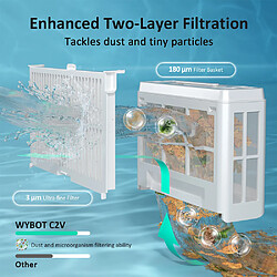 Acheter WYBOT C2 Vision - Aspirateur robot de piscine sans fil