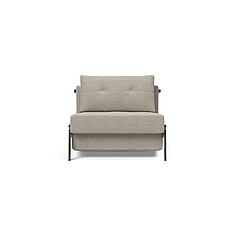 Inside 75 Fauteuil design tissu - Gris