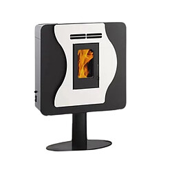 Interstoves Poêle à granulés CORINA 6 - Blanc