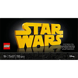 LEGO® Star Wars™ 75407 Logo de Star Wars™ en briques