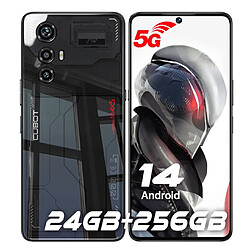 CUBOT MAX 5 5G Smartphone 24Go (12+12) RAM /256Go ROM, 6.95'' FHD+ Caméra 100MP 5100mAh GPS Dual SIM - NOIR