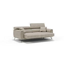 Avis Divani.store Canapé droit 3 places relax - Crème
