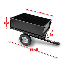 Acheter Elem Garden Technic Remorque pour tracteur tondeuse