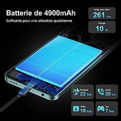 Avis FOSSiBOT S1 Smartphone 5G 6.745" - Vert