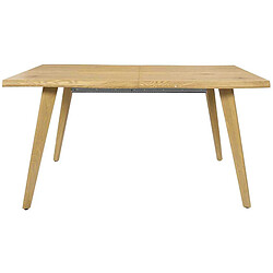 The Home Deco Factory Table extensible en mdf 6 à 8 personnes Calypso.