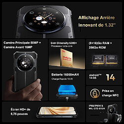 Fossibot Smartphone 5G - Noir