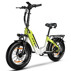 TTGO F6 Vélo Électrique - Blanc Vert