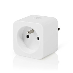 Nedis prise connectée SmartLife - Blanc pas cher