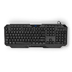 Acheter Nedis Clavier Gamer Filaire Hollande LED Noir