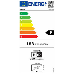 Hisense 100E7NQ 100" QLED 4K Ultra HD Smart TV