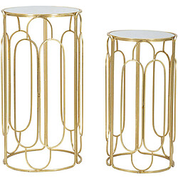 Mauro Ferretti Selettes en métal doré Arty (Lot de 2).