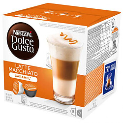 Nestlé capsules Dolce Gusto Latte Macchiato caramel - 16 dosettes