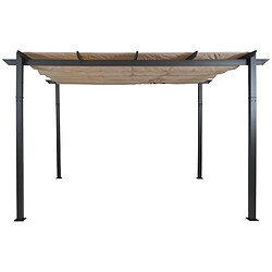 Mendler Pergola autoportante - Crème pas cher