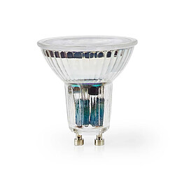 Nedis Lampe LED Connectée Spot à Encaster SmartLife 5W GU10 345lm 6500K Argent