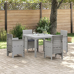 Ensemble table & chaises Vidaxl