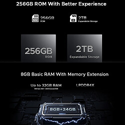 Avis DOOGEE Note 58 Pro Smartphone 6.75" - Or