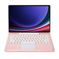 Clavier Bluetooth détachable avec trackpad - Rose