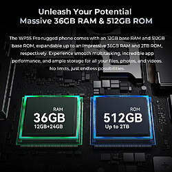 OUKITEL WP35 Pro Smartphone 6.6" - Gris