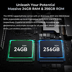 Acheter OUKITEL WP35 Smartphone 6.6 pouces - Gris