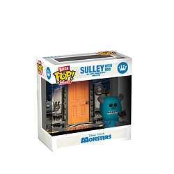 Funko Bitty Pop Deluxe Sulley avec Boo - Bleu turquoise