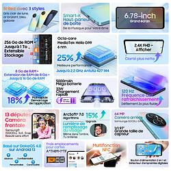 Blackview Shark 8 - Bleu