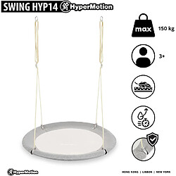Hypermotion Balançoire nid d'oiseau - Gris