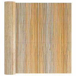 vidaXL Clôture en bambou Naturel 400 x 180 cm Bambou