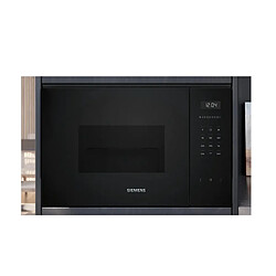 Micro-ondes encastrable 25l 1450w noir - BE555LMB1 - Iq500 - SIEMENS
