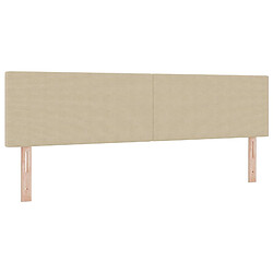 vidaXL Tête de lit Gris Vert Clair 180 cm Tissu en velours côtelé