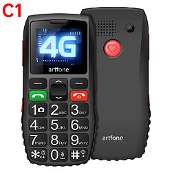 Artfone téléphone portable - Noir