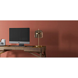 ICONIK INTERIOR Lampe de Table - Lampe de Salon LED Design - Jude Café