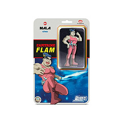 Collection figurine Capitaine Flam Figurine de dessin animé - Capitaine Flam sous licence officielle - Finition détaillée - Présentation blister card - Hauteur 10,5 cm - À partir de 9 ans