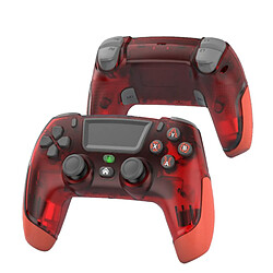 ONIVERSE Manette Sans fil Bluetooth Rouge (PS4 PC Mobile)
