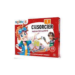 Jeu de sciences et d expérience Megagic C est pas sorcier Coffret Fascinantes expériences