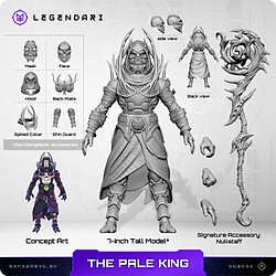 Acheter Legendari - Figurine 1/10 Pale King 18 cm