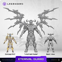 Legendari - Figurine 1/10 Eternal Guard 18 cm pas cher
