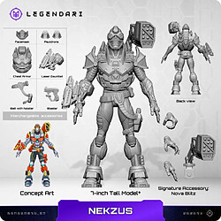 Acheter Legendari - Figurine 1/10 Nekzus 18 cm