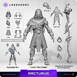 Acheter Legendari - Figurine 1/10 Arcturus 18 cm