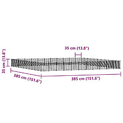 Cage animaux 44 panneaux Acier Noir - Helloshop26