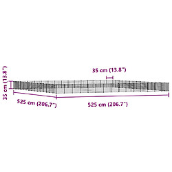 Cage animaux 60 panneaux Acier Noir - Helloshop26