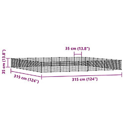 Cage animaux 36 panneaux Acier Noir - Helloshop26
