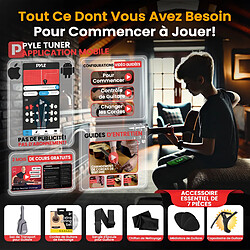 PYLE Guitare Acoustique Dreadnought 104 cm