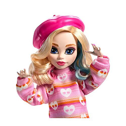 Monster high Poupée Wednesday Edin - Rose pas cher