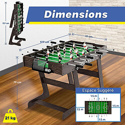 Serenelife Baby-foot pliable